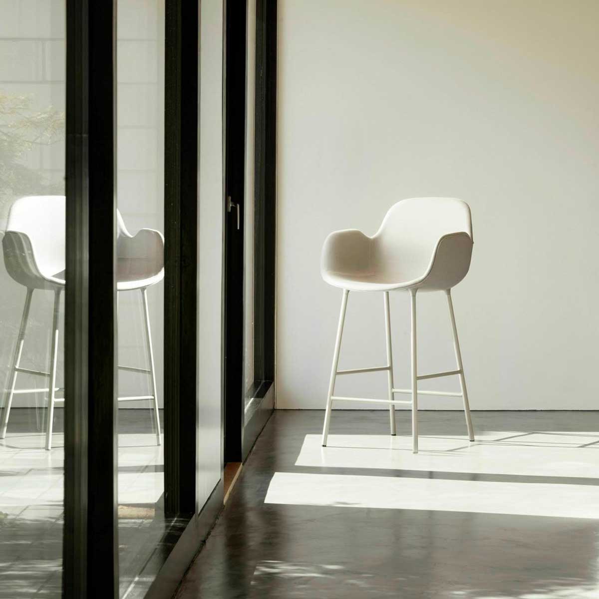 Tabouret de bar blanc  18 idées de chaise pour la cuisine