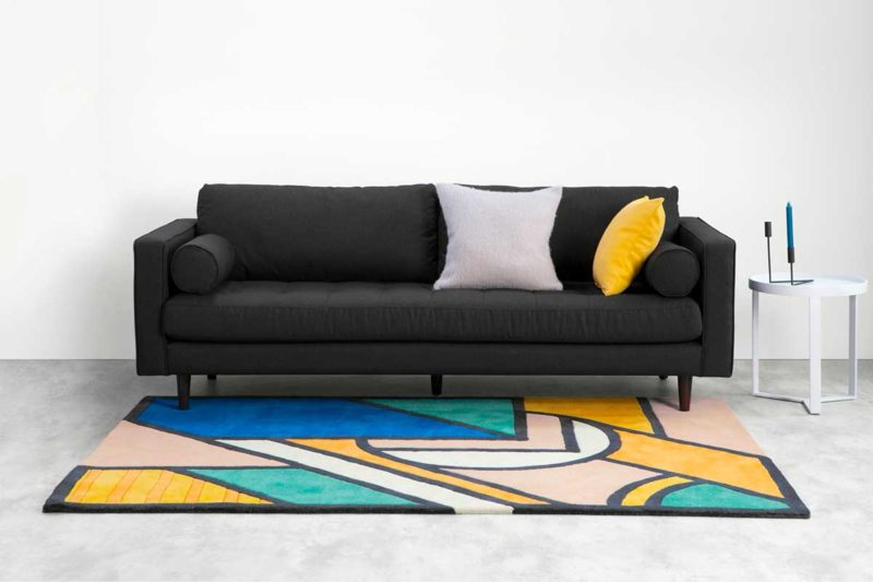 Tapis design : 21 idées déco pour un salon moderne