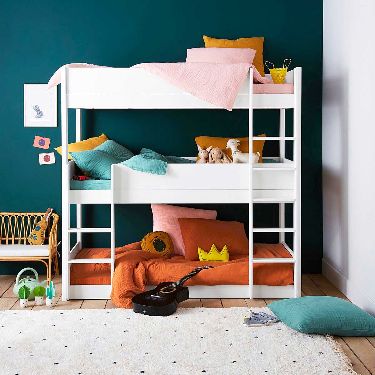 Lit superposé 3 places : 16 couchages astucieux