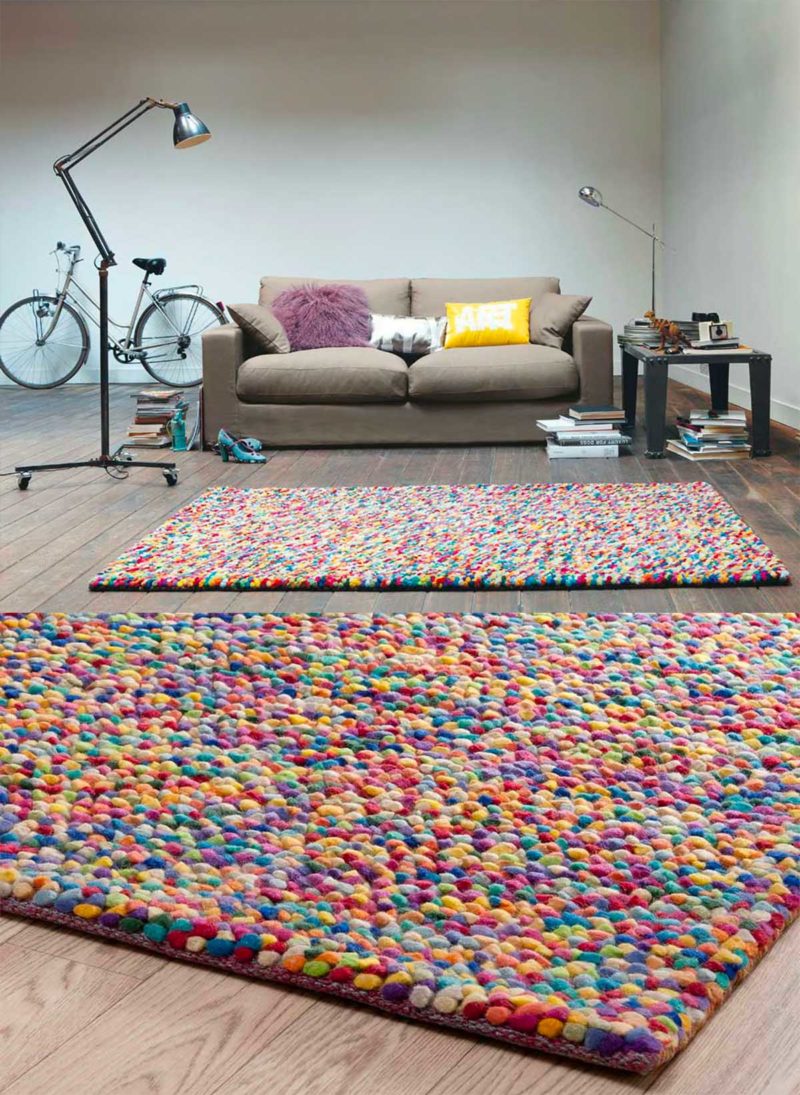 Tapis design : 21 idées déco pour un salon moderne