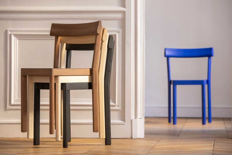 Chaise empilable design
