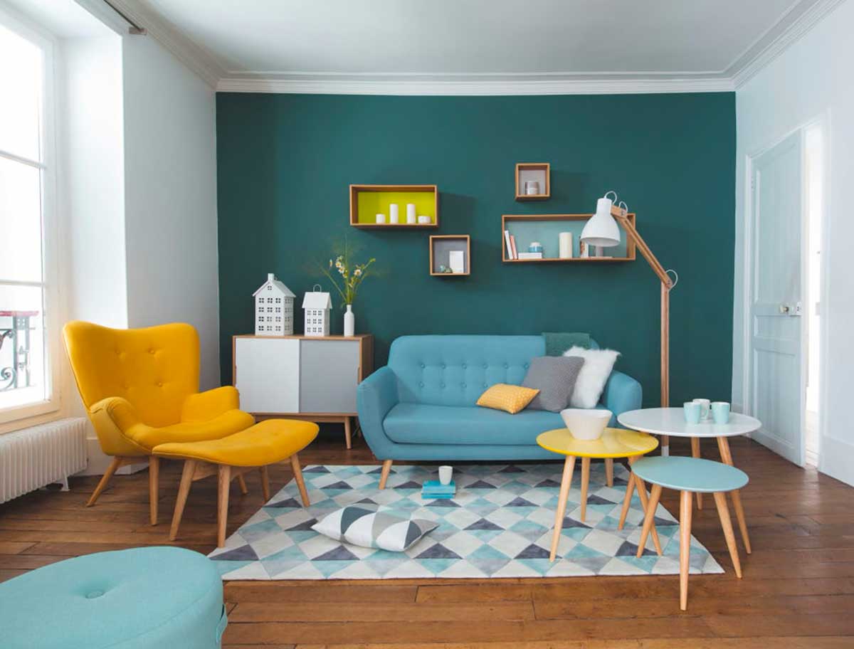 Fauteuil jaune : 19 idées déco pour le salon