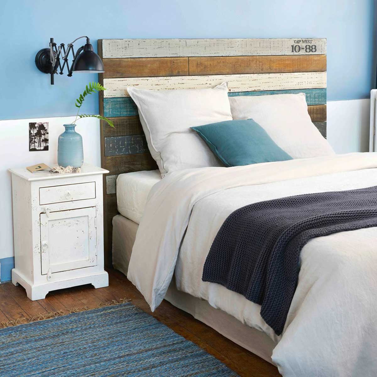 T te De Lit En Bois 22 Id es D co Pour La Chambre t-te-de-lit-en-bois-22-id-es-d-co-pour-la-chambre