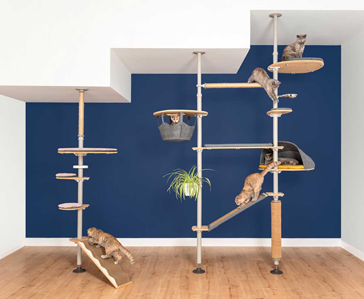 26 arbres à chat et meubles design pour votre félin
