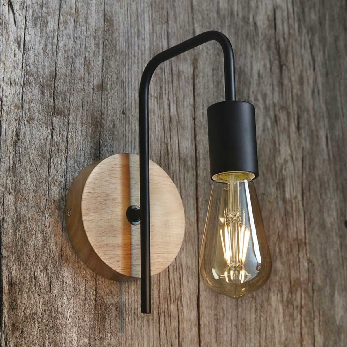 Applique Bois Et Noir