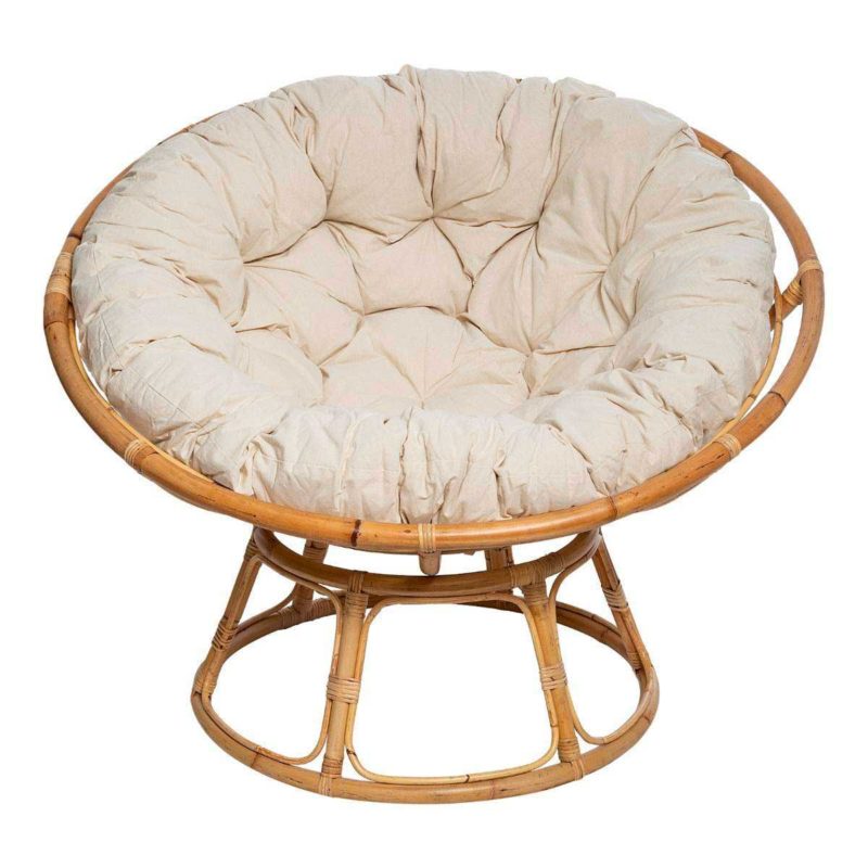 Grand fauteuil loveuse rond confortable