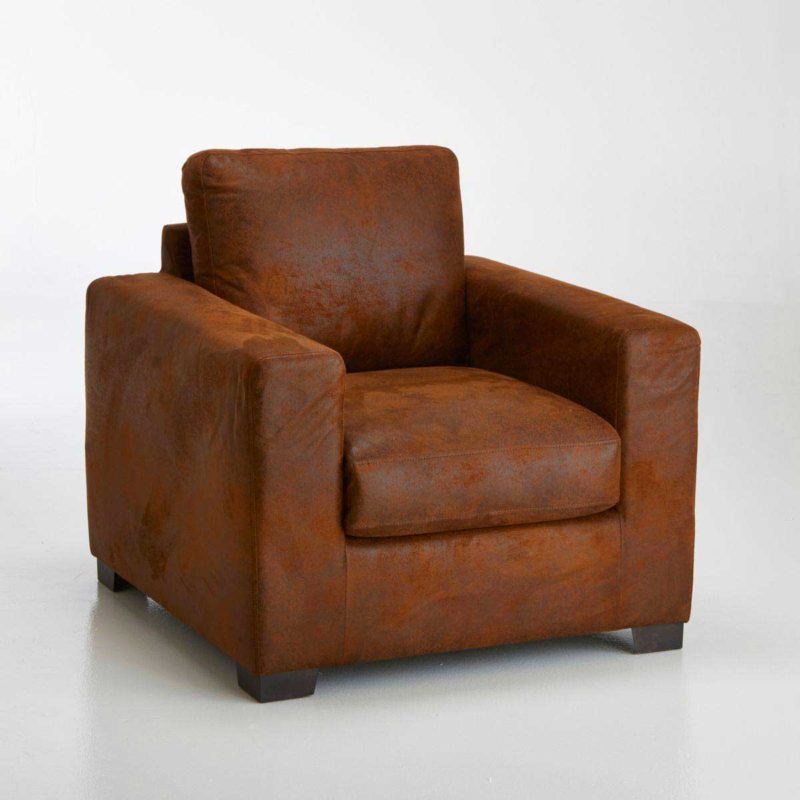 Idée de fauteuil en simili cuir