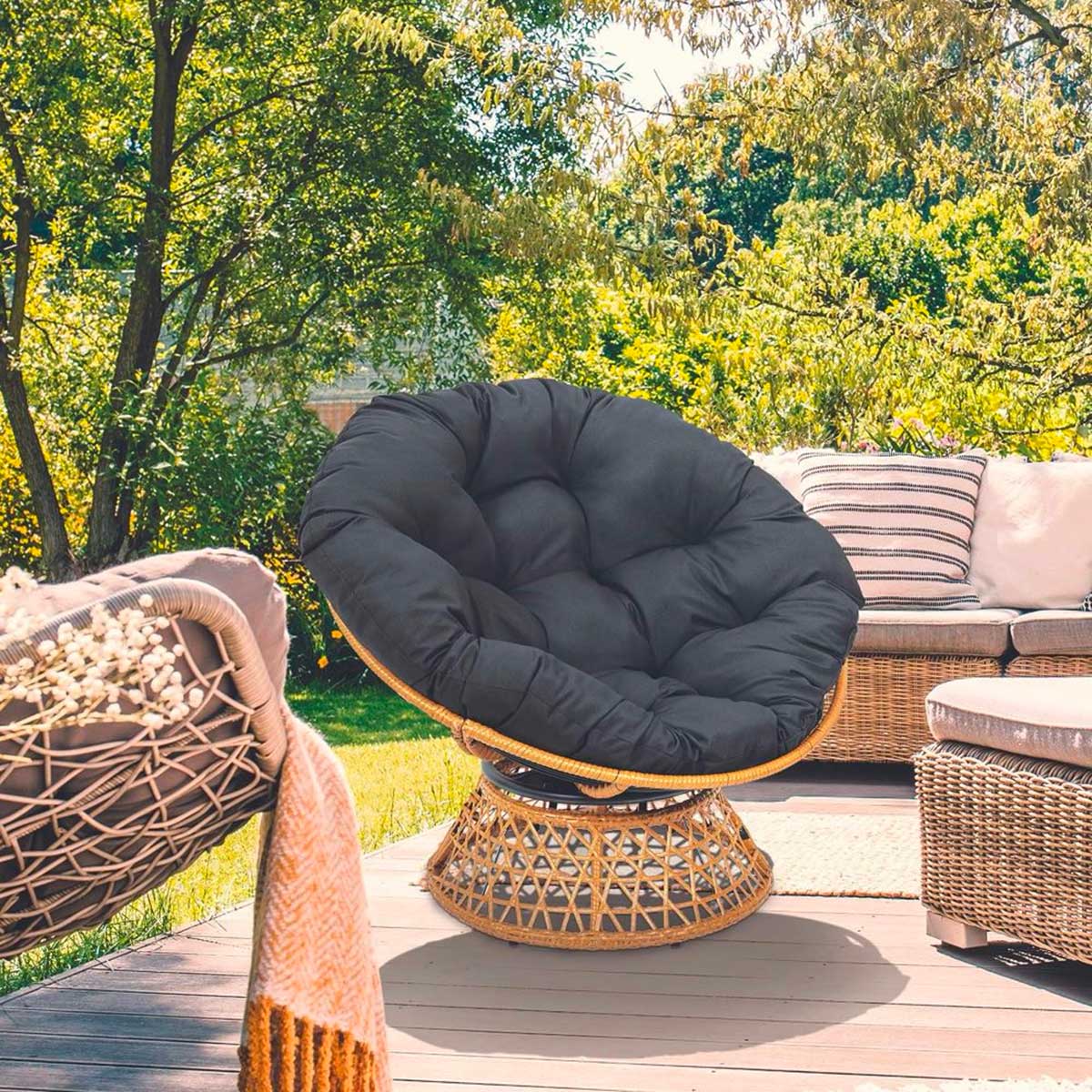 Fauteuil papasan : 19 idées déco de loveuse esprit bohème