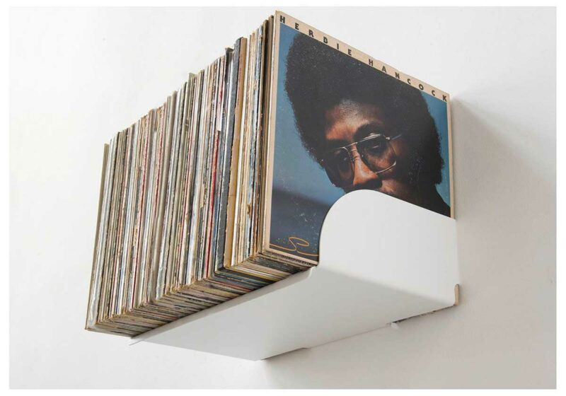 Petite étagère pour vinyles