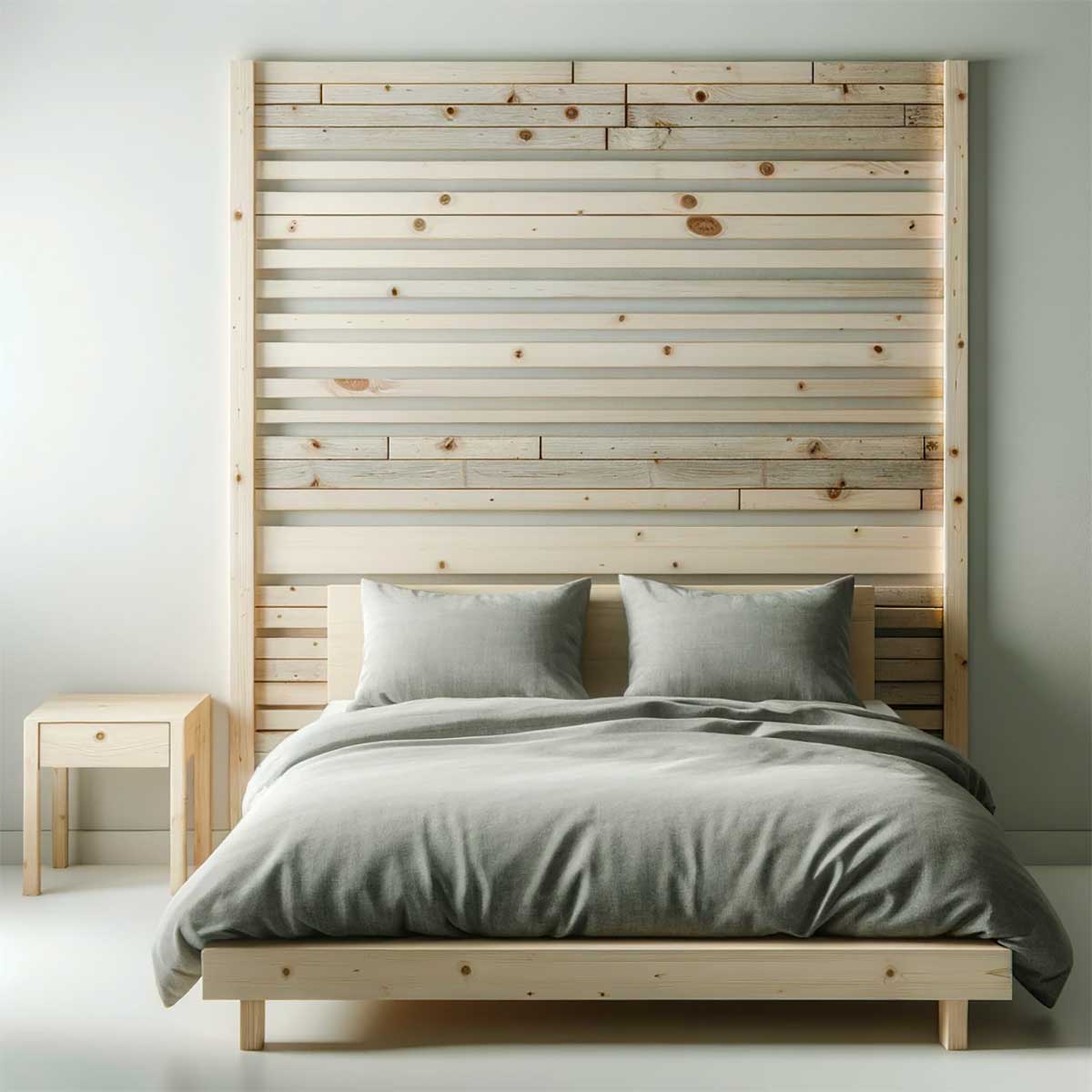 Tete De Lit Tasseaux Horizontaux