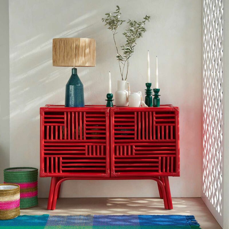 Bougeoir Greta graphique et coloré