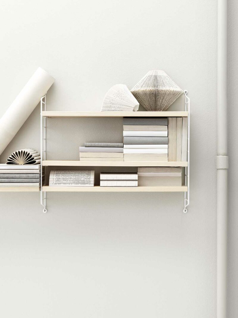 Un classique du design : l'étagère String Pocket