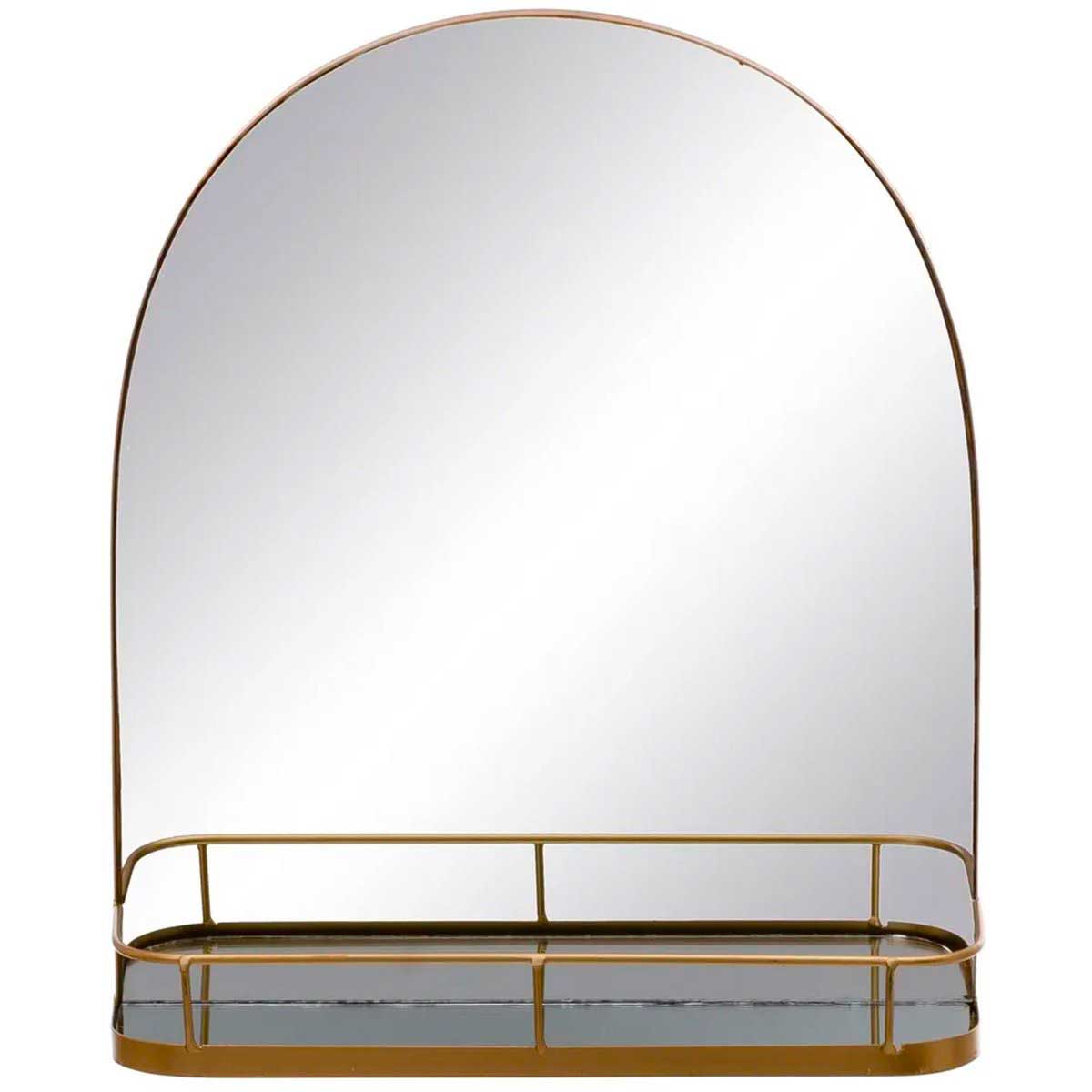 HOMCOM Miroir Mural de Salle de Bain 24 Pouces x 36 Pouces pour