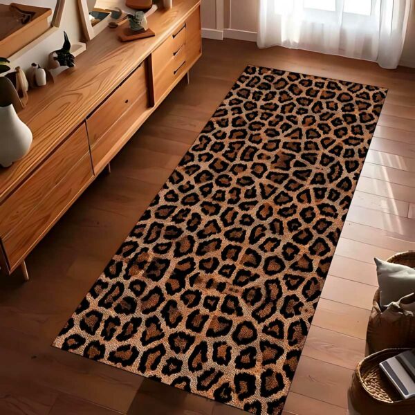 Tapis en fausse fourrure de léopard 60 x 90 cm NAMBUNG | Leroy Merlin