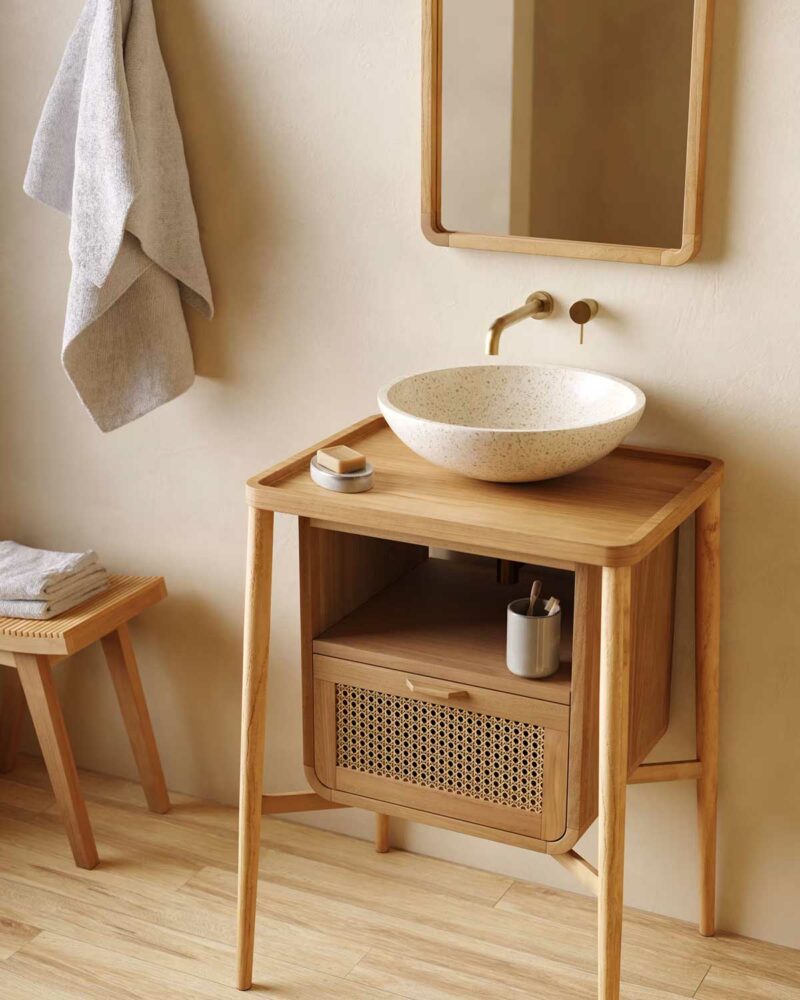Salle de bains moderne : craquez pour un meuble design et naturel
