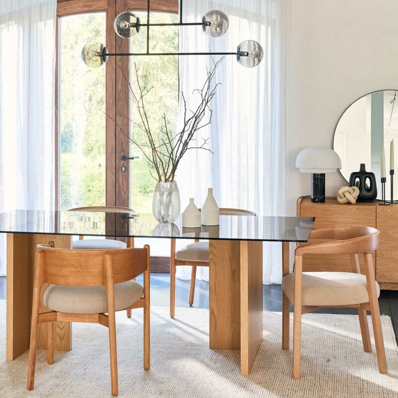 Suspension Atea : esprit seventies et lumière tamisée