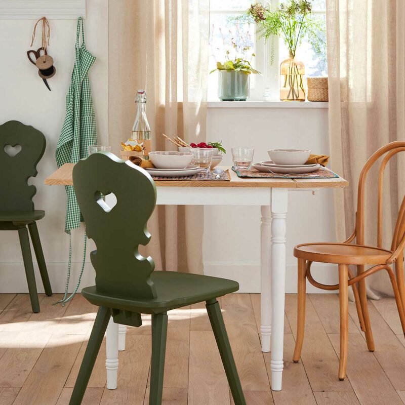 Table Alvina : charme champêtre et format malin