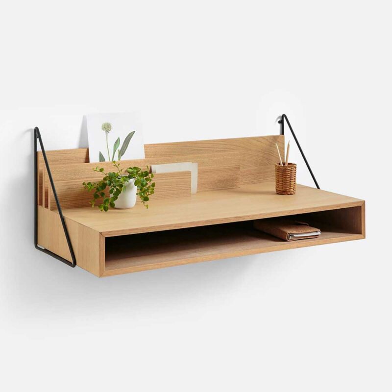 Trigala : le bureau mural design et gain de place