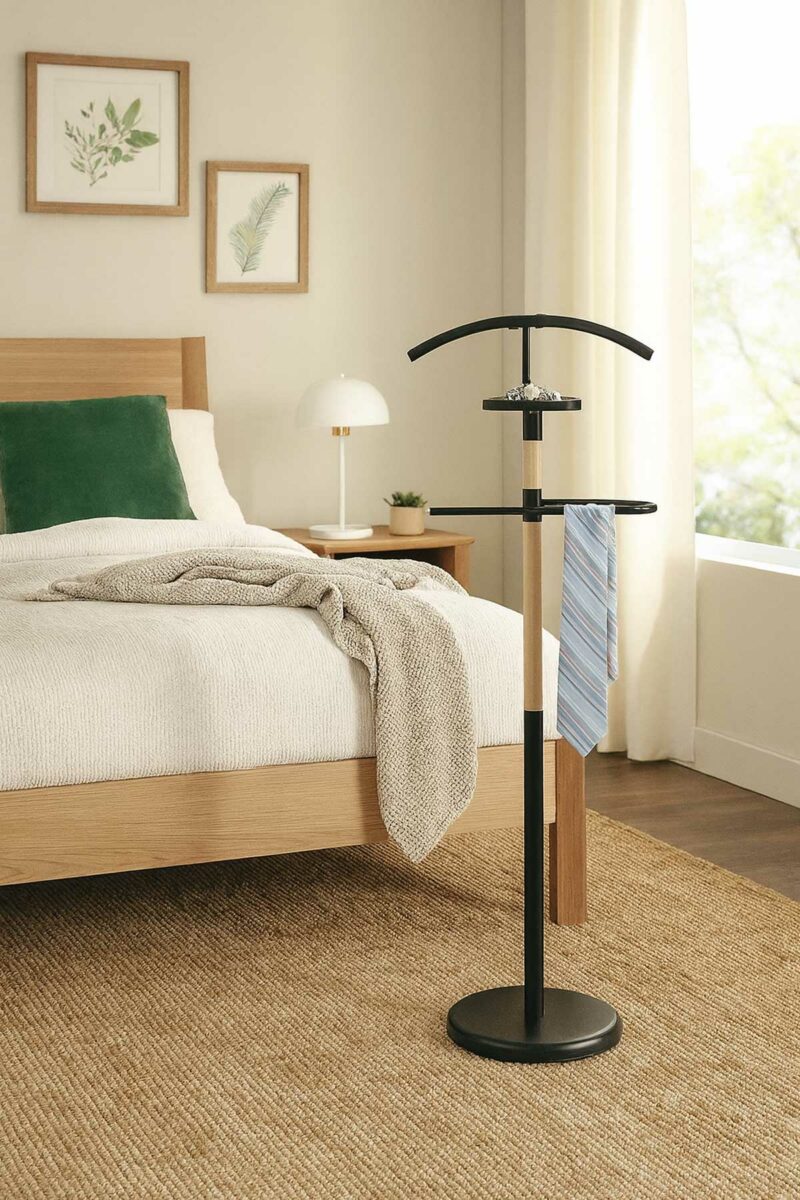Valet de chambre minimaliste : l’élégance de la simplicité