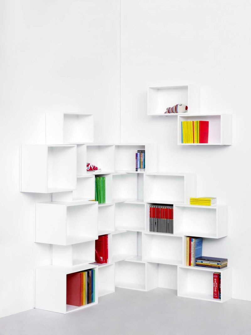 Bibliothèque d'angle