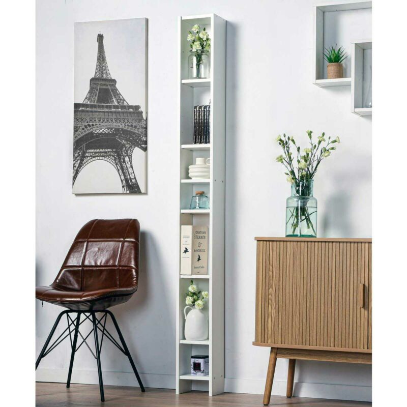 Colonne peu profonde pour une bibliothèque gain de place