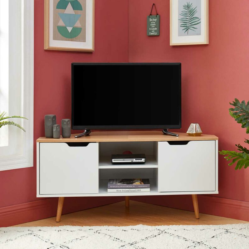 Meuble TV d'angle