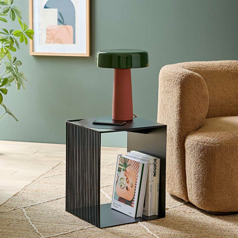 Rangement métal pour ambiance contemporaine