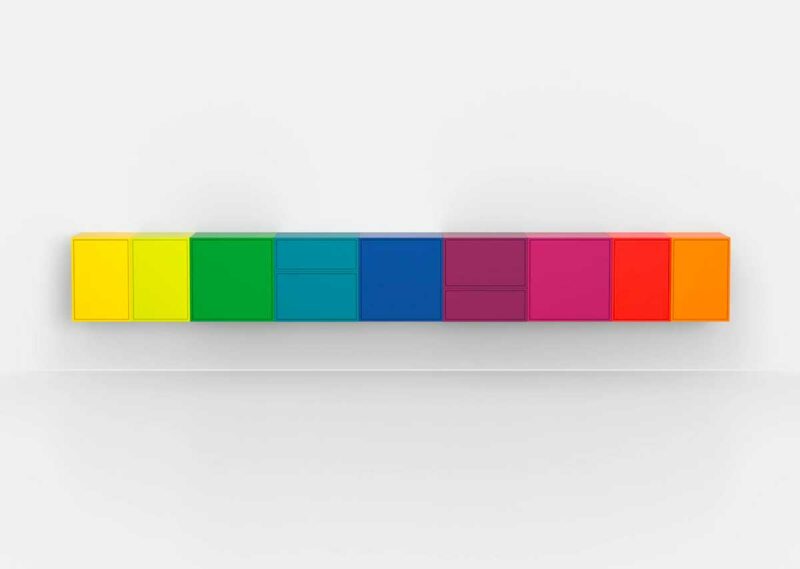 Design sur-mesure : créez votre meuble TV suspendu modulable