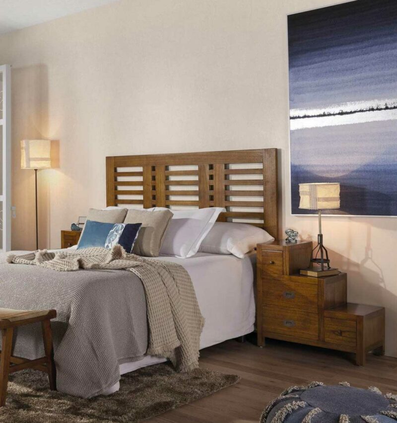 Meuble chevet en escalier