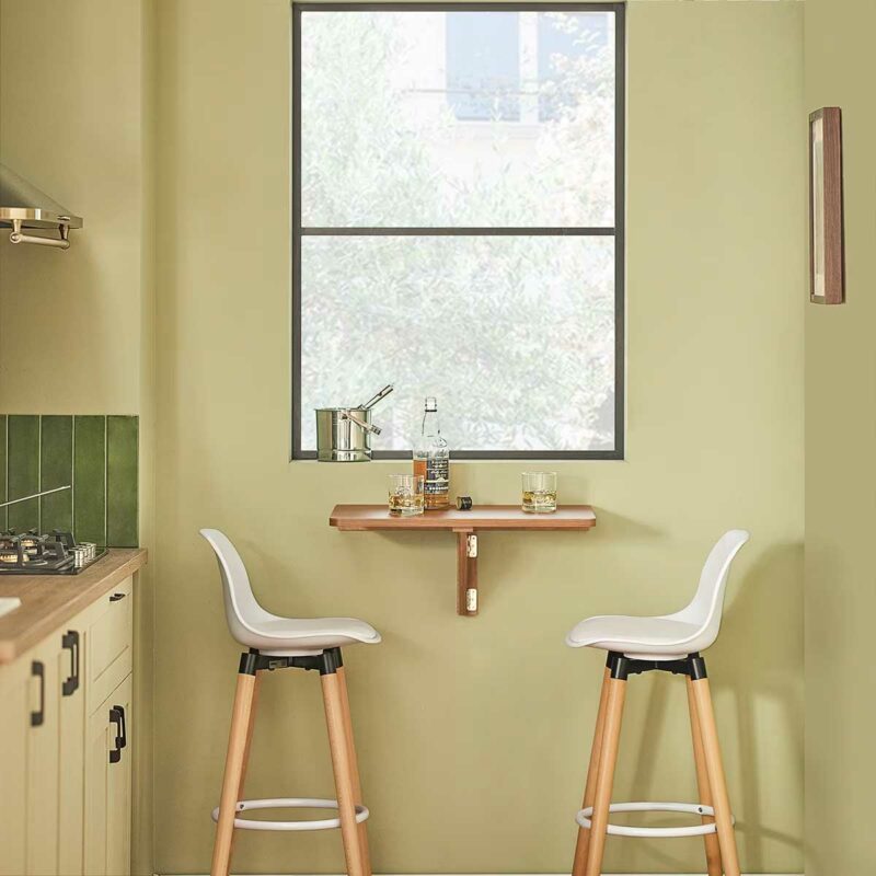 Mini table murale pliante pour optimiser l'espace