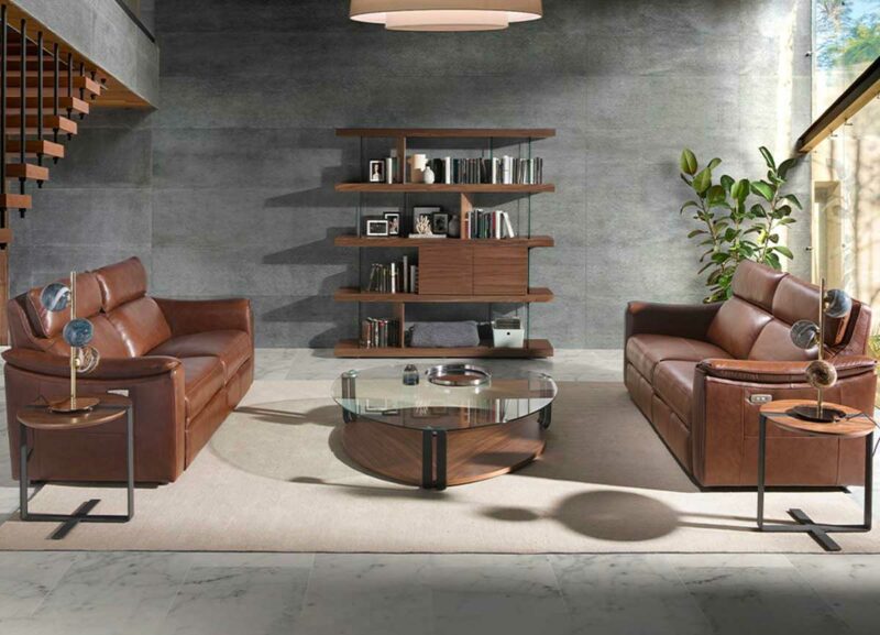 Déco moderne : canapé relax électrique avec têtière