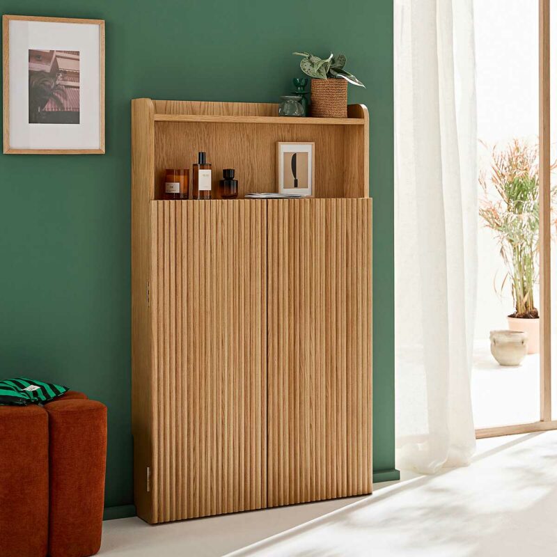 Salon avec étagère surprise !