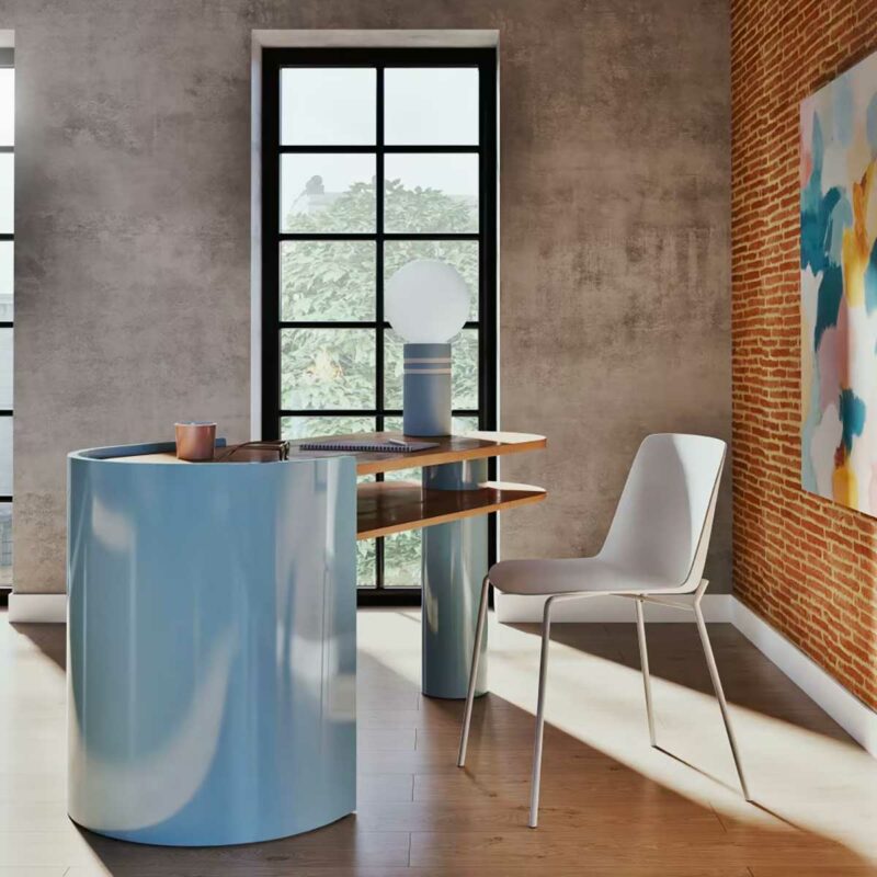 Un bureau original au design singulier !