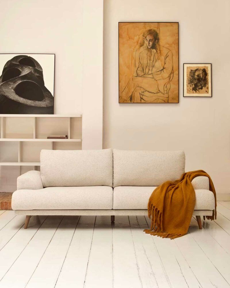 Un cocon de douceur : le canapé au style scandinavo-japonais