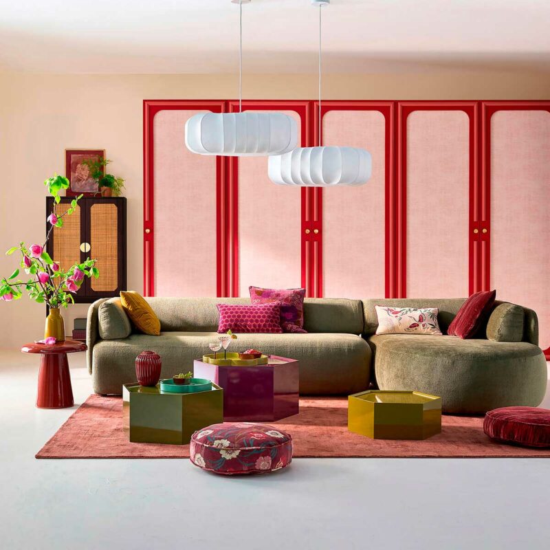 Le retour en force des canapés aux lignes arrondies