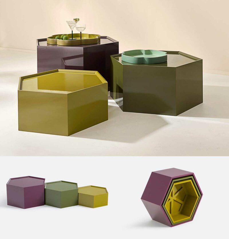 Tables basses astucieuses et modulables à prix malin en soldes