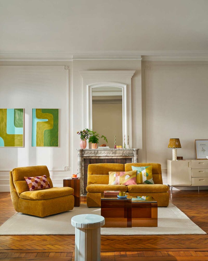 Salon tendance trendy vintage La Redoute