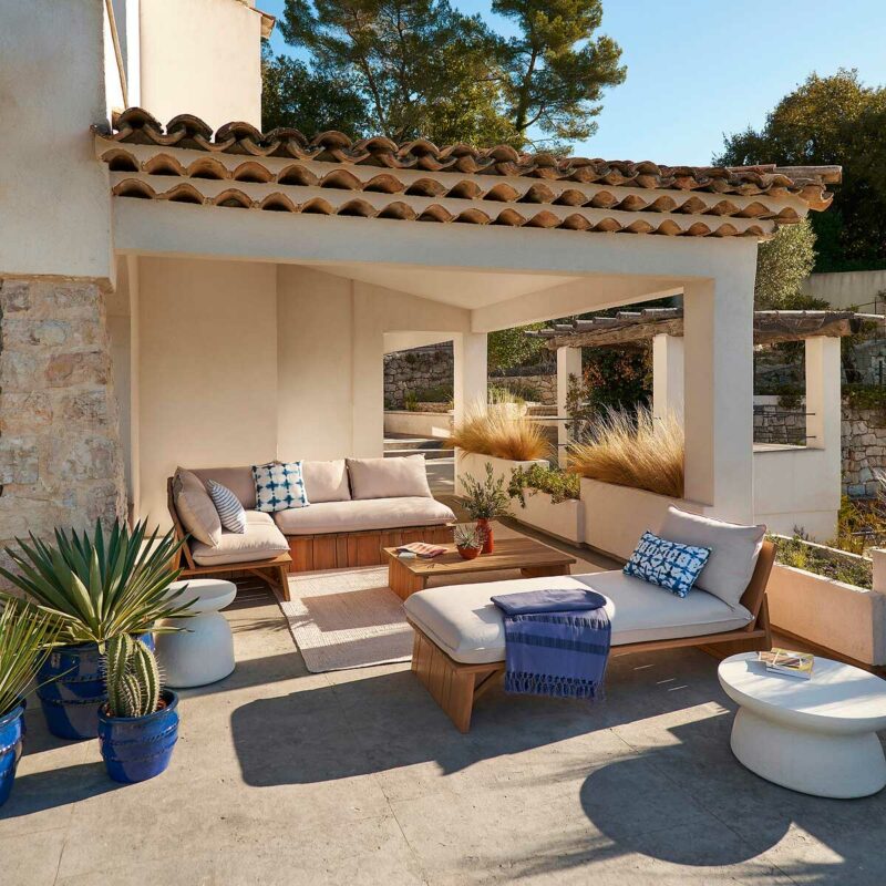 Brut, la méridienne qui redéfinit le salon outdoor